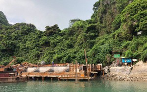 Bê-tông "gặm nhấm" vùng lõi vịnh Hạ Long
