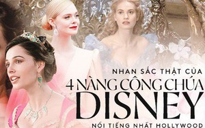 Nhan sắc 4 nàng công chúa Disney trong phim và đời thực: Emma Watson gây thất vọng giữa dàn ngọc quý đẹp lạ