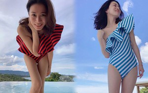 Khoe ảnh bikini tuổi 44, Xa Thi Mạn khiến fan "xuýt xoa" như gái đôi mươi