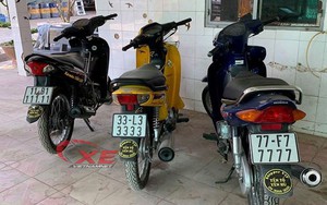 Chi 300 triệu đồng chơi xe biển một chữ số, chất chơi dân Tiền Giang