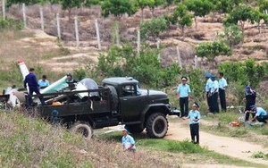 Máy bay quân sự rơi ở Khánh Hòa: Đưa thi thể 2 sĩ quan tử nạn về Nhà tang lễ Quân y 87