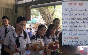 Tri ân học sinh khối 12, canteen trường cấp 3 Tiền Giang chiêu đãi trà chanh miễn phí 3 ngày khiến dân mạng ganh tỵ không hết