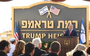 Món quà "hữu danh vô thực" Israel dành tặng TT Trump nhân sinh nhật lần thứ 73