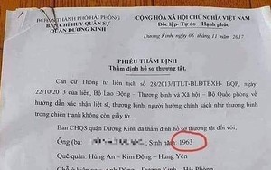 Hải Phòng xác minh việc cựu quân nhân 2 tuổi nhập ngũ, 7 tuổi xuất ngũ