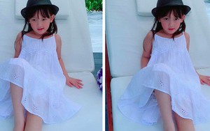 Hiếm khi xuất hiện nhưng mỗi lần 'lên sóng' con gái Huyền Baby lại khiến dân tình trầm trồ vì khí chất mỹ nhân