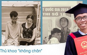 Con đường đến trường của chàng thủ khoa nặng 26kg: "Chúng ta có quyền lựa chọn cách đối phó với biến cố đời mình"