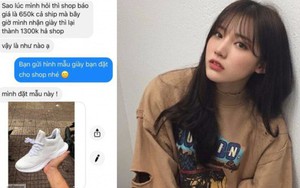 Mua giày bị khống giá gấp đôi, shop thanh minh "một chiếc 650K, một đôi là 1300K": Ủa vậy có healthy, có balance không?