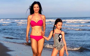 Diva Hồng Nhung diện bikini hai mảnh, khoe cơ bụng hoàn hảo ở độ tuổi U50