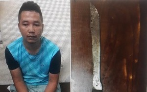 Khống chế đối tượng mang dao xông vào cửa hàng điện thoại đòi nhân viên nộp 100 triệu đồng