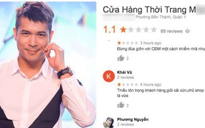 Khách hàng đồng loạt rate 1 sao shop thời trang cãi tay đôi với Trương Thế Vinh khi bị khiếu nại sử dụng hình trái phép