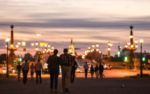 Chiêm ngưỡng 'đêm trắng' độc đáo ở nước Nga