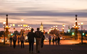 Chiêm ngưỡng 'đêm trắng' độc đáo ở nước Nga