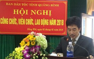 Lập chứng từ khống, Phó Trưởng ban Dân tộc tỉnh Quảng Bình bị kỷ luật