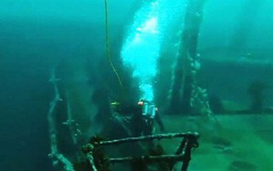 Canada trục vớt đạn pháo từ xác tàu chìm trong Thế chiến 2