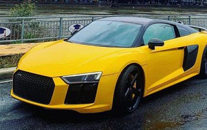 Audi R8 V10 Plus từng của Cường 'Đô-la' thay áo ngay sau khi về tay chủ mới