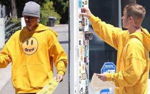 Tá hoả hình ảnh Justin Bieber đi phát tờ rơi dưới phố khiến fan phải thốt lên: “Hết thời rồi nên phải kiếm sống thế này sao?”