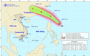 Tin mới nhất về cơn bão Bailu gần Biển Đông