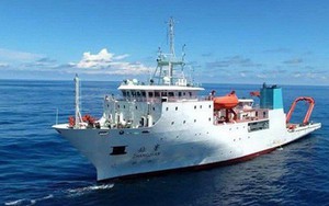 Tàu khảo sát Trung Quốc âm thầm trở lại vùng biển Philippines
