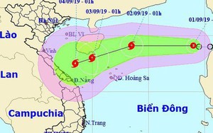 Áp thấp nhiệt đới trên Biển Đông, mạnh lên thành bão vào miền Trung