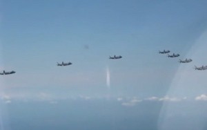 7 tiêm kích J-20 Trung Quốc lập đội bay lớn chưa từng có