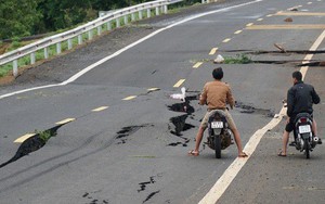 Đường tránh 250 tỉ vừa hoàn thành đã nứt toác: Hàng loạt "ngã tư tử thần"