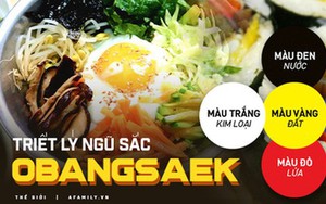 Obangsaek: Triết lý ngũ hành với 5 màu may mắn chứa đựng ý nghĩa hay ho về cuộc sống của người Hàn Quốc, có mặt trong mọi ngõ ngách, nhất là ẩm thực