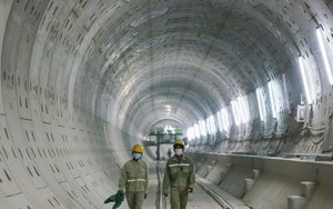 Diện mạo đường hầm Metro số 1 xuyên lòng đất tại trung tâm TP HCM
