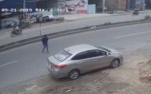 Người đàn ông mặc quần ngắn trộm ôtô đã bị tóm