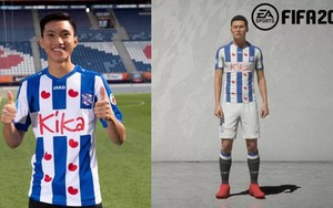 Đoàn Văn Hậu đã xuất hiện trong FIFA 20: Tất cả chỉ số đều ở mức trung bình, riêng chỉ số tiềm năng là vượt trội