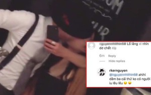 Rocker Nguyễn đáp trả cực căng khi bị xách mé 'lố lăng nhìn dơ' sau khi tung clip hôn ngấu nghiến bạn gái trong toilet