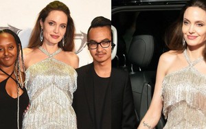 Màn "giá lâm" gây bão MXH Việt của Angelina Jolie: "Tiên hắc ám" thần thái như nữ hoàng, nhan sắc lột xác bất ngờ