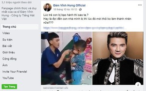Facebook Đàm Vĩnh Hưng kích động bạo lực, vi phạm pháp luật cần bị xử lý