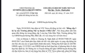 Bằng cấp 3 kỳ lạ của Trưởng phòng Nội vụ huyện ở Đắk Lắk: Sở TT-TT vào cuộc