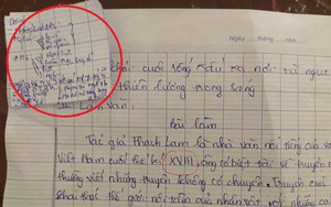 Đãng trí một giây hối hận cả đời, nam sinh đã quay cóp còn nộp luôn... phao thi cùng bài kiểm tra