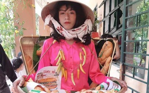 Cosplay chiếc đầm bánh mỳ nổi tiếng của H'Hen Niê, nam sinh gây bão vì thần thái không kém gì Hoa hậu