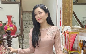Hình ảnh hiếm hoi của em gái Ông Cao Thắng trong siêu đám cưới: Trang điểm nhẹ, diện áo dài nhã nhặn vẫn tuyệt đối xinh đẹp