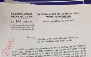 Lạ lùng 2 văn bản “hỏa tốc” dừng rồi lại tuyển giáo viên của Hà Nội