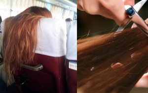 Đang đi xe buýt, người phụ nữ lấy kéo cắt phăng đuôi tóc dài của cô gái trẻ phía trước, dân mạng biết lý do liền phản ứng trái chiều