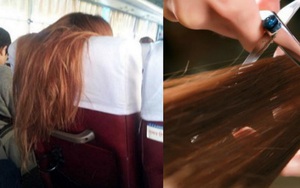 Đang đi xe buýt, người phụ nữ lấy kéo cắt phăng đuôi tóc dài của cô gái trẻ phía trước, dân mạng biết lý do liền phản ứng trái chiều