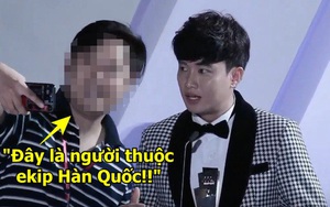 Dân mạng nhanh chóng tìm ra người đàn ông có hành vi phản cảm với Quốc Trường trong Lễ trao giải đình đám AAA 2019