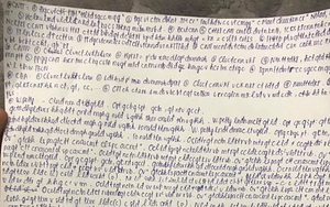 Choáng trước cách học Triết của sinh viên thời nay: Làm đề cương chữ chi chít như ma trận, thậm chí còn viết tắt 100%