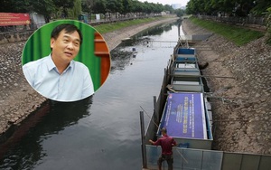 Nói kết quả thí điểm làm sạch sông Tô Lịch thất bại, GĐ Sở Xây dựng Hà Nội bị phản đối gay gắt