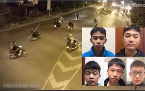 Bắt nhóm thanh niên cầm dao diễu hành cướp tài sản ở Long Biên