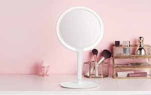 Xiaomi ra mắt gương trang điểm tích hợp đèn LED, cổng USB-C