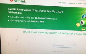 VPBank lên tiếng về website giả mạo, 'móc túi' khách hàng