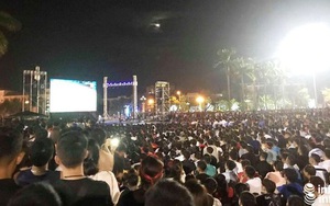 Huyện miền núi Nghệ An lắp màn hình “khủng” cổ vũ U22 Việt Nam đá chung kết