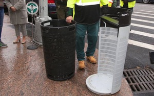 Đây là thiết kế thùng rác mới vừa được thành phố New York chọn để sử dụng trong tương lai