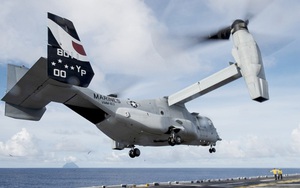 Thủy quân lục chiến Mỹ nhận máy bay MV-22 Osprey nâng cấp đầu tiên