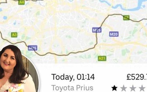 Lỡ ngủ quên trên xe, cô gái thức dậy với hóa đơn Uber gần 16 triệu sau khi tài xế chở đi lòng vòng hơn gấp đôi quãng đường
