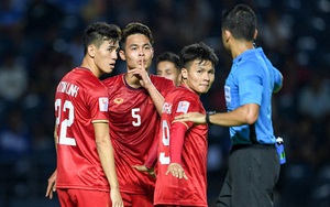 Tuyển thủ U23 Việt Nam hành động thiếu kiềm chế với trọng tài chính ở VCK U23 châu Á 2020